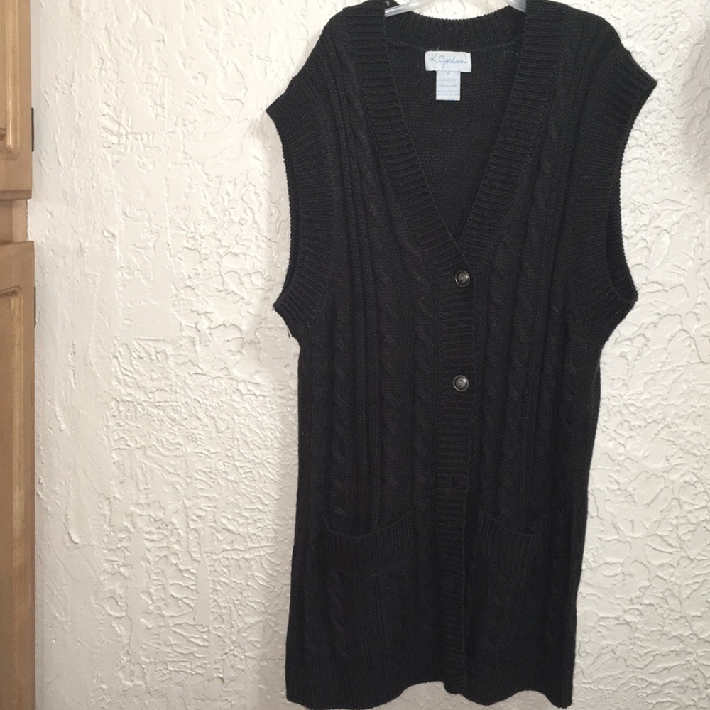 K Jordan knitted Vest Sweater